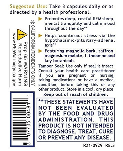 Foto 5 pulgar | Suplemento Premier Research Labs Tranquinol 90 Cápsulas - Venta Internacional.