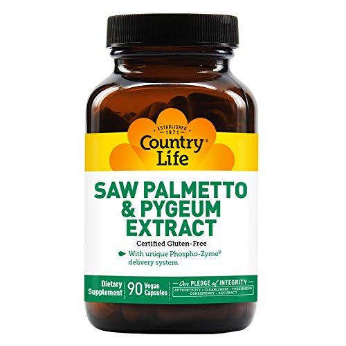 Foto 1 | Suplemento Country Life Saw Palmetto Y Pygeum 90 Comprimidos - Venta Internacional.