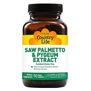 Foto 1 | Suplemento Country Life Saw Palmetto Y Pygeum 90 Comprimidos - Venta Internacional.
