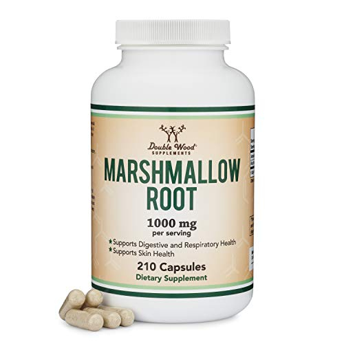 Suplementos Double Wood, Cápsulas De Raíz De Malvavisco, 210 X 1000 Mg - Venta Internacional.