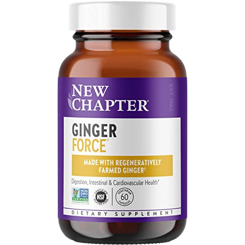 Foto 1 | Suplemento New Chapter Ginger Force 60 Cápsulas - Venta Internacional.