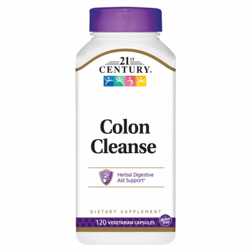 Suplemento 21st Century Colon Cleanse, 120 Cápsulas Vegetarianas (paquete De  - Venta Internacional.
