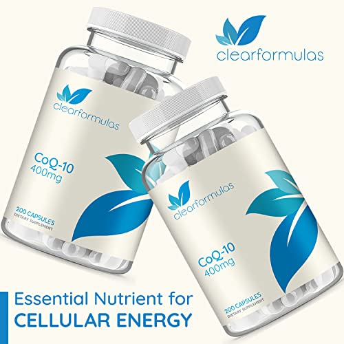Foto 4 | Suplemento Clearformulas Coq10 400 Mg 200 Cápsulas Para El Corazón - Venta Internacional.