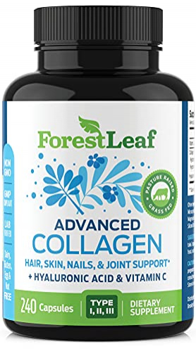 Suplemento Forestleaf Advanced Colágeno Tipo 1, 2 Y 3 240  - Venta Internacional.