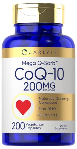 Foto 2 pulgar | Suplemento Carlyle Coq10 200 Mg 200 Cápsulas Mega Q-sorb - Venta Internacional.