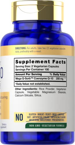 Foto 2 | Suplemento Carlyle Coq10 200 Mg 200 Cápsulas Mega Q-sorb - Venta Internacional.