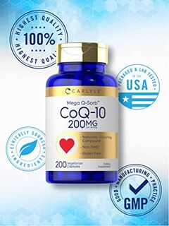 Foto 5 | Suplemento Carlyle Coq10 200 Mg 200 Cápsulas Mega Q-sorb - Venta Internacional.