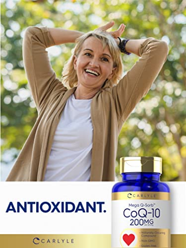 Foto 6 | Suplemento Carlyle Coq10 200 Mg 200 Cápsulas Mega Q-sorb - Venta Internacional.