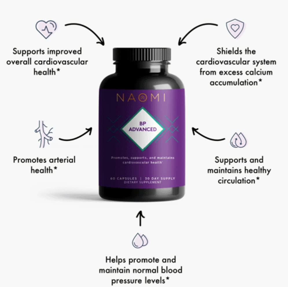Foto 6 pulgar | Suplemento Naomi Bp Advanced Healthy Tension Support - Venta Internacional.