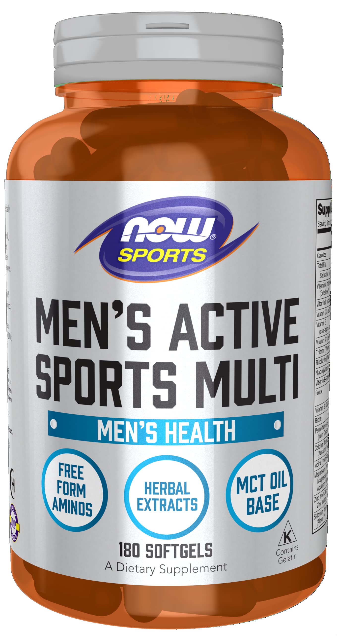 Foto 2 pulgar | Supplement Now Sports Nutrition Extreme Sports Multi Men 180 - Venta Internacional.