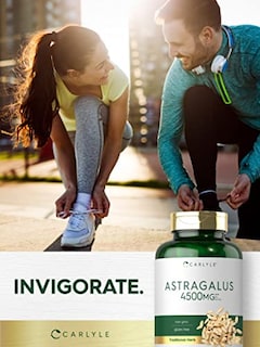 Foto 6 | Suplemento Carlyle En Cápsulas De Raíz De Astrágalo, 4500 Mg, 200 Unidades - Venta Internacional.