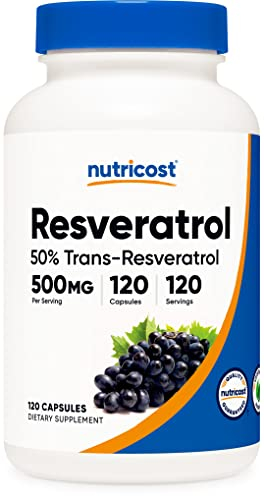 Foto 1 | Suplemento Nutricost Resveratrol 500 Mg 120 Cápsulas - 50% Tr - Venta Internacional.