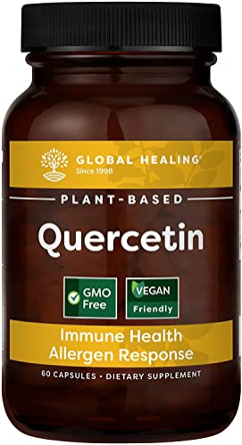 Foto 3 | Suplemento Global Healing Quercetin, 500 Mg, 60 Cápsulas (2 Unidades) - Venta Internacional.