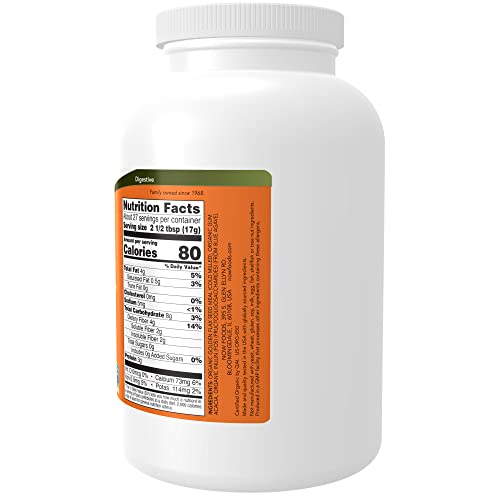 Foto 3 pulgar | Supplement Now Fiber-3, Harina Orgánica De Lino Dorado, 454 G - Venta Internacional.