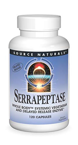 Foto 2 pulgar | Cápsulas Vegetarianas Serrapeptase 120 De Supplement Source Naturals - Venta Internacional.