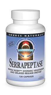 Foto 1 | Cápsulas Vegetarianas Serrapeptase 120 De Supplement Source Naturals - Venta Internacional.