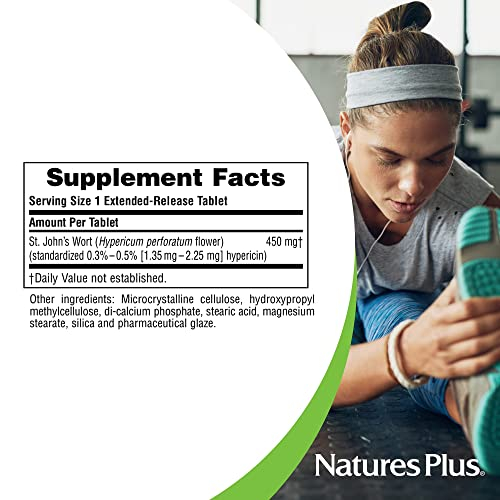 Foto 3 pulgar | Suplemento Nature's Plus Herbal Actives Hierba De San Juan 450 Mg - Venta Internacional.