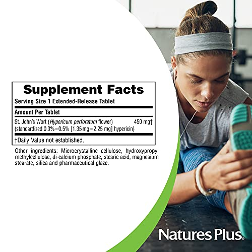 Foto 6 pulgar | Suplemento Nature's Plus Herbal Actives Hierba De San Juan 450 Mg - Venta Internacional.