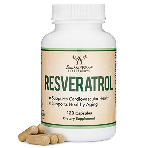 Foto 2 pulgar | Suplemento Double Wood Resveratrol 500 Mg 120 Cápsulas - Venta Internacional.