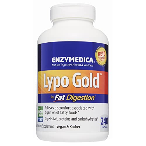 Foto 2 pulgar | Suplemento Enzymedica Lypo Gold 240 Cápsulas Para La Digestión - Venta Internacional.