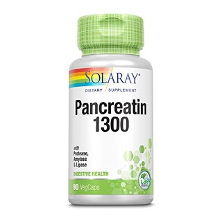 Foto 1 | Suplemento Solaray Pancreatin 1300 Con 90 Cápsulas Vegetales De Papaya - Venta Internacional.