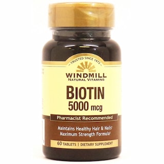 Foto 1 | Suplemento Windmill Health Biotina 60 Comprimidos - Venta Internacional.