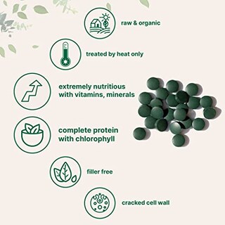 Foto 3 | Suplemento De Microingredientes: Clorella Orgánica 3000 Mg 720 Ta - Venta Internacional.
