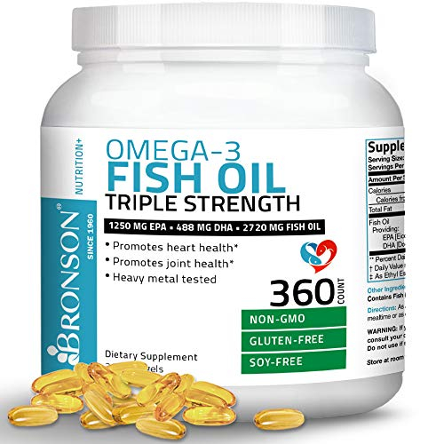 Foto 2 pulgar | Aceite De Pescado Bronson Omega 3 Triple Strength 2720 Mg 1900 Mg Epa 1 - Venta Internacional.
