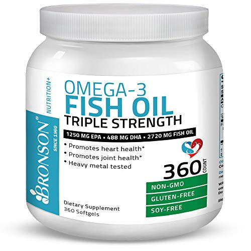 Foto 6 pulgar | Aceite De Pescado Bronson Omega 3 Triple Strength 2720 Mg 1900 Mg Epa 1 - Venta Internacional.
