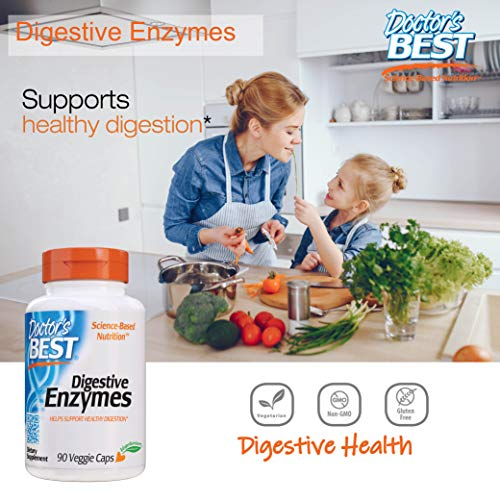 Foto 5 pulgar | Supplement Doctor's Best Digestive Enzymes 90 Cápsulas Vegetarianas - Venta Internacional.