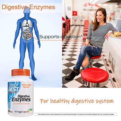 Foto 6 pulgar | Supplement Doctor's Best Digestive Enzymes 90 Cápsulas Vegetarianas - Venta Internacional.