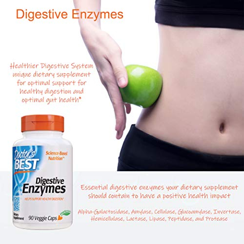 Foto 7 pulgar | Supplement Doctor's Best Digestive Enzymes 90 Cápsulas Vegetarianas - Venta Internacional.
