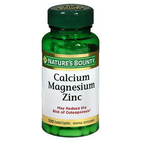 Foto 1 | Suplemento Nature's Bounty De Calcio, Magnesio Y Zinc, 100 Cápsulas - Venta Internacional.