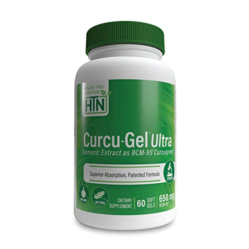 Foto 2 pulgar | Suplemento Health Thru Nutrition Curcu-gel 650 Mg Bcm-95  - Venta Internacional.