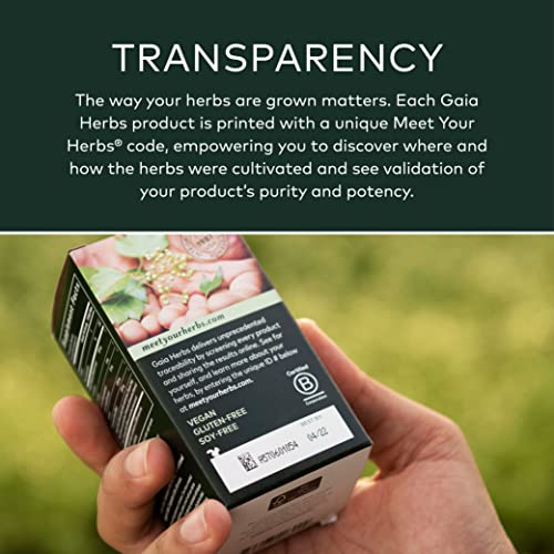 Foto 4 pulgar | Suplemento De Apoyo Para Dormir Gaia Herbs Sleepthru 60 Cápsulas - Venta Internacional.
