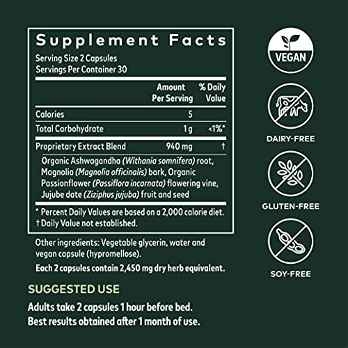 Foto 6 pulgar | Suplemento De Apoyo Para Dormir Gaia Herbs Sleepthru 60 Cápsulas - Venta Internacional.