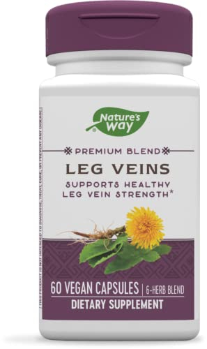 Foto 2 pulgar | Suplemento Nature's Way Leg Veins Support 60 Cápsulas Vegetarianas - Venta Internacional.