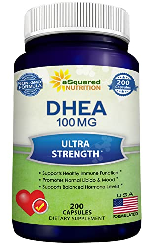 Foto 2 pulgar | Suplemento De Dhea Asquared Nutrition 100 Mg Max Strength 200 Ca - Venta Internacional.
