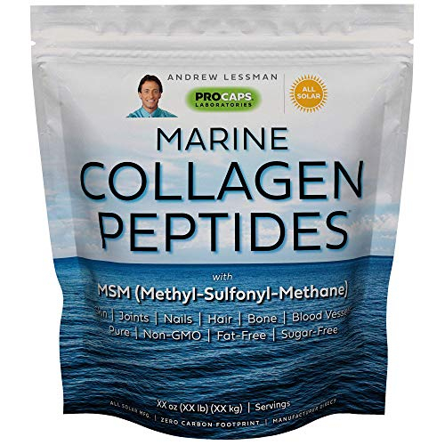 Péptidos De Colágeno Marino En Polvo Y Msm 120 Porciones - Venta Internacional.