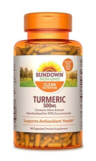 Foto 1 | Suplementos De Extracto De Cúrcuma Sundown 500 Mg 90 Cápsulas - Venta Internacional.