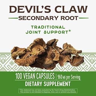 Foto 3 | Suplemento Nature's Way Devil's Claw Root 100 Cápsulas - Venta Internacional.