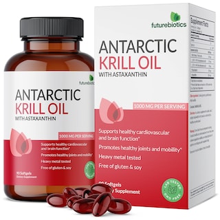Foto 1 | Aceite De Krill Futurebiotics 1000 Mg De Omega-3 Epa Con Astaxantina - Venta Internacional.