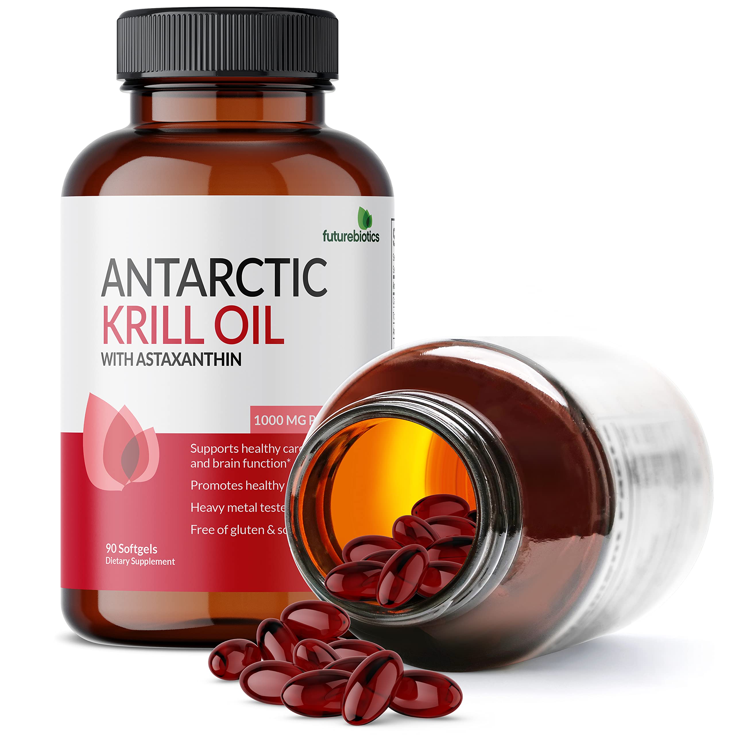 Foto 6 pulgar | Aceite De Krill Futurebiotics 1000 Mg De Omega-3 Epa Con Astaxantina - Venta Internacional.