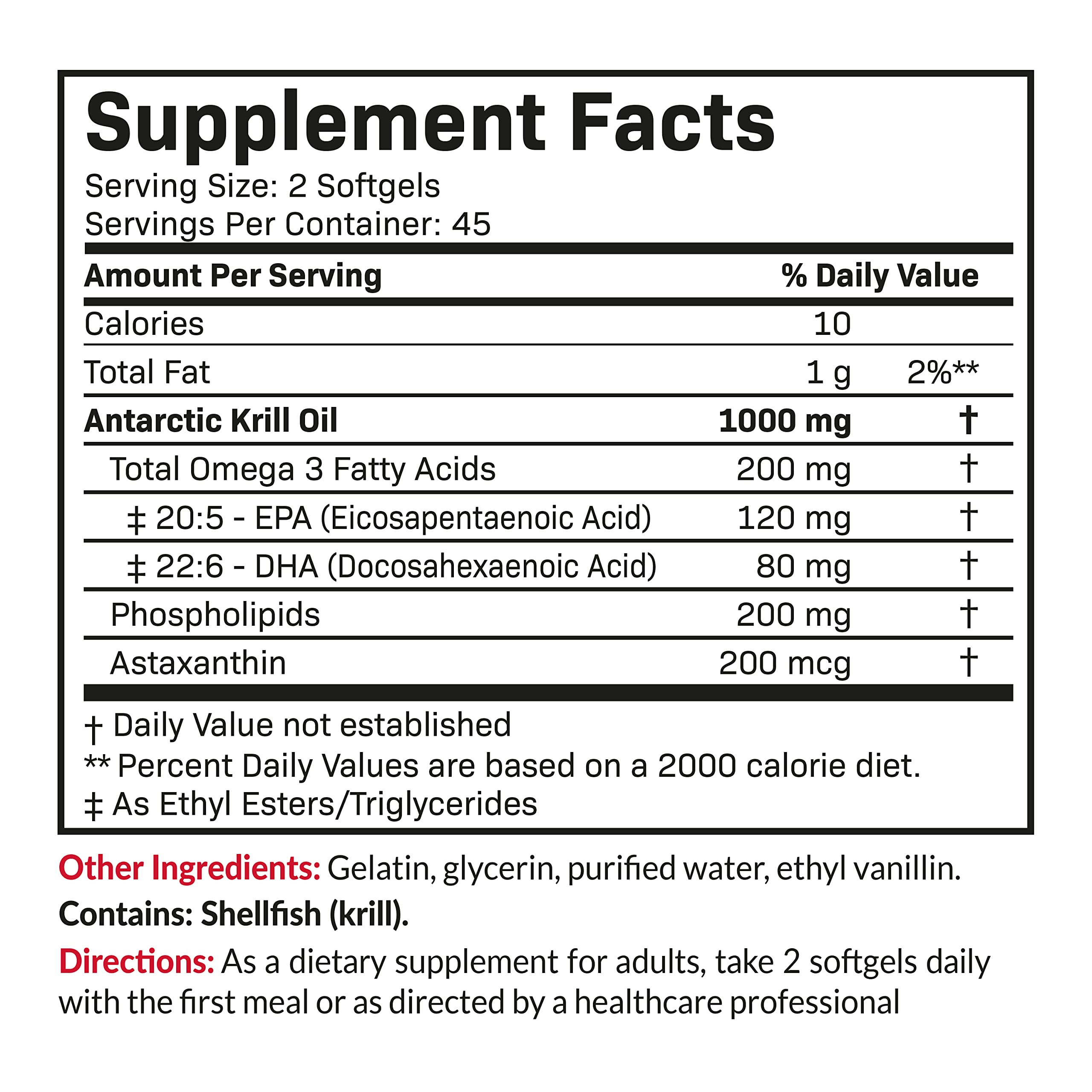 Foto 8 pulgar | Aceite De Krill Futurebiotics 1000 Mg De Omega-3 Epa Con Astaxantina - Venta Internacional.