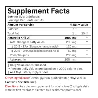 Foto 7 | Aceite De Krill Futurebiotics 1000 Mg De Omega-3 Epa Con Astaxantina - Venta Internacional.