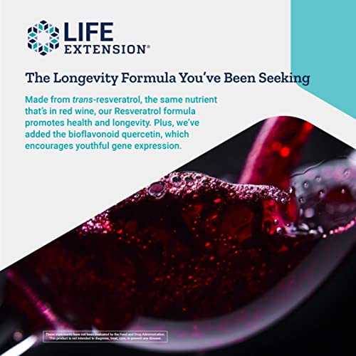 Foto 5 | Suplemento Life Extension Resveratrol Elite 60 Cápsulas - Venta Internacional.