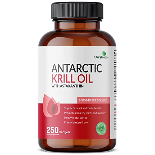 Foto 5 pulgar | Suplemento De Aceite De Krill Antártico De Futurebiotics, 1000 Mg, 250 G - Venta Internacional.