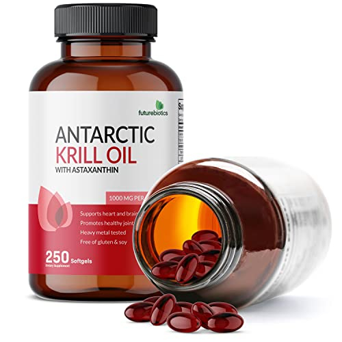 Foto 6 pulgar | Suplemento De Aceite De Krill Antártico De Futurebiotics, 1000 Mg, 250 G - Venta Internacional.