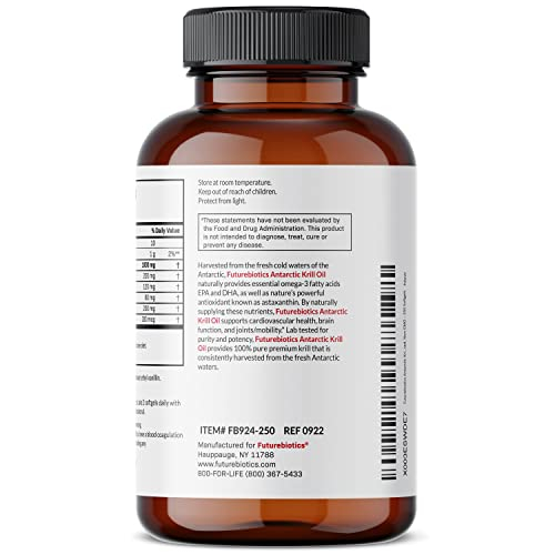 Foto 7 pulgar | Suplemento De Aceite De Krill Antártico De Futurebiotics, 1000 Mg, 250 G - Venta Internacional.