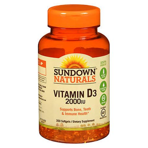 Foto 2 pulgar | Suplemento De Vitamina D3 De Sundown Naturals 350 Cápsulas Blandas X2 - Venta Internacional.